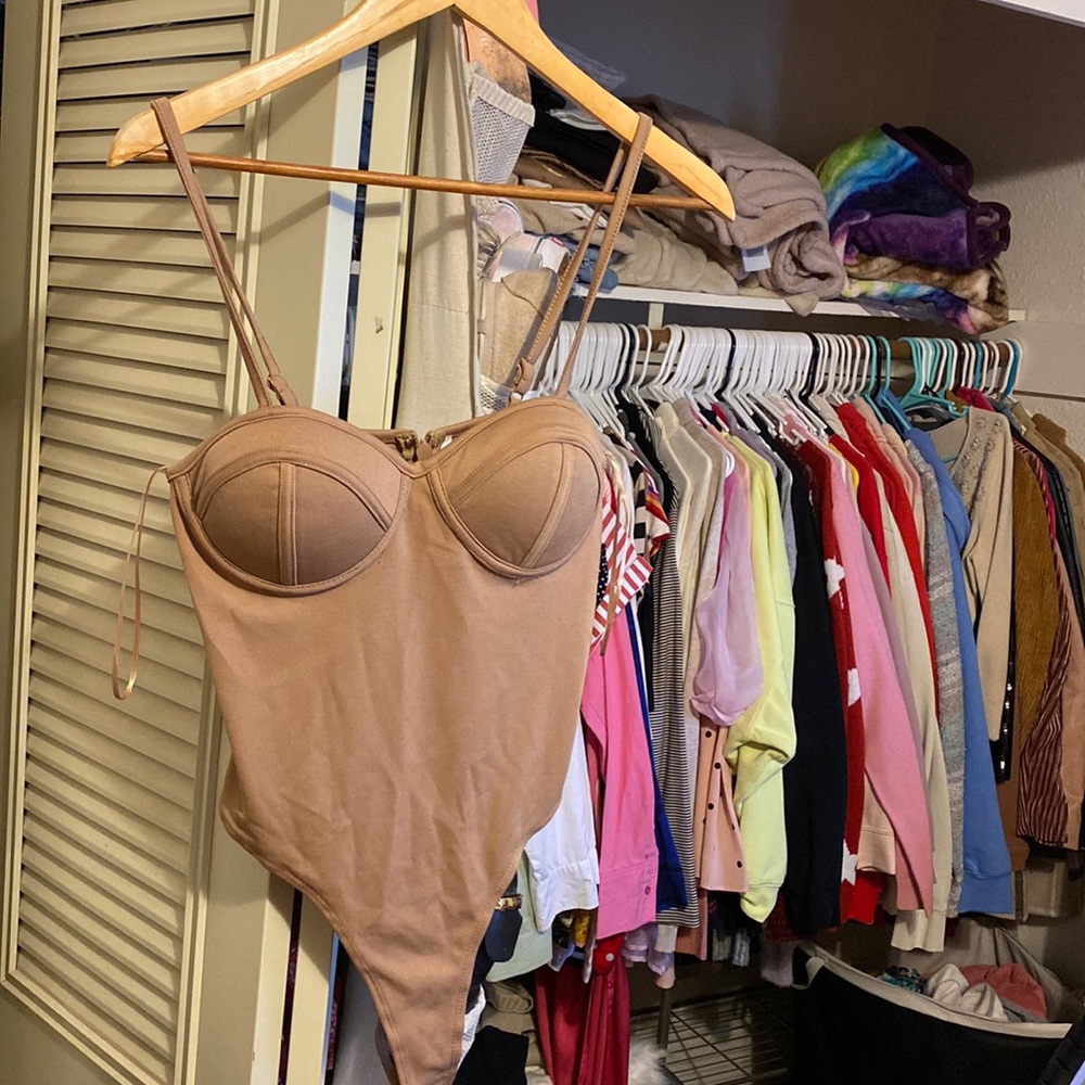 Nude onesie, half of a set